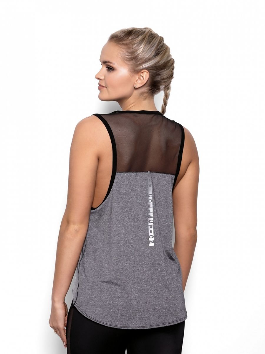 Camicetta Eldar Grigio con Insetto Trasparente Slim Fit - immagine 2