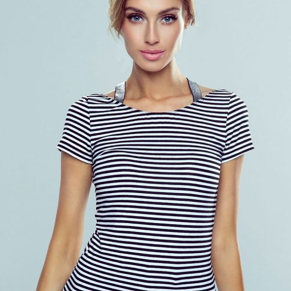 Maglia Nero con Cinghie di Gomma Eldar