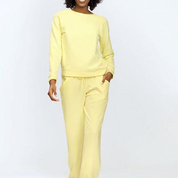 Pantaloncini DKaren Giallo Slim Fit per Donna
